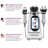 80K Cavitation Machine, 3in1 Ultrasonic Body Slimming System, Fat Burning Cellulite Body Massager